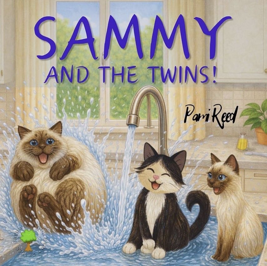 PJReed_author's tweet image. ✨I am delighted to announce ‘Sammy and the Twins’ has been published! ✨

🐈Sammy and the Twins!🐈
Sammy the cat is home alone and up to no good!
#kidslit #kidsbooks #earlyreader 
amzn.eu/d/0gXzKZiI