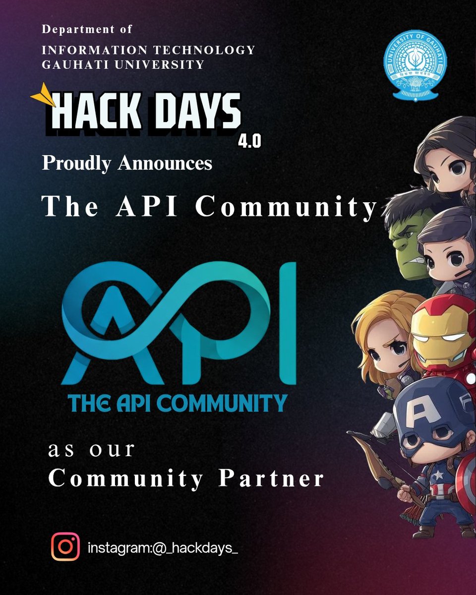 _HackDays_'s tweet photo. 🤝 Community Partner Announcement

HackDays 4.0 welcomes The API Community as our Community Partner 🚀

Building a stronger dev community together 🔥

#HackDays4 #APIs #Developers #TechCommunity #Collab https://t.co/WJHj8LeNp7
