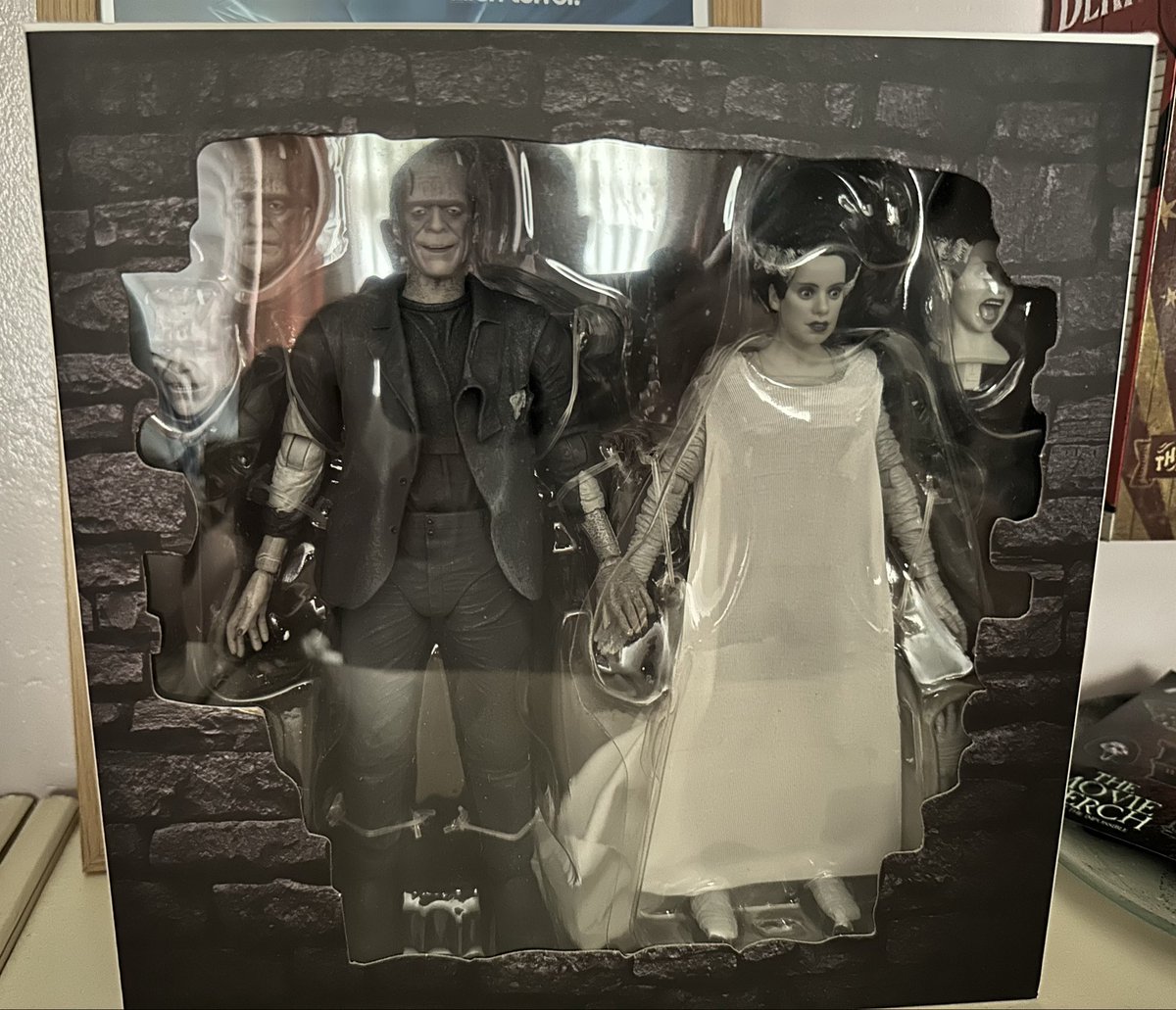 DogSoldier82's tweet image. 1 of my pick ups from neca’s haulathon 😊

#horror #frankenstein #bride