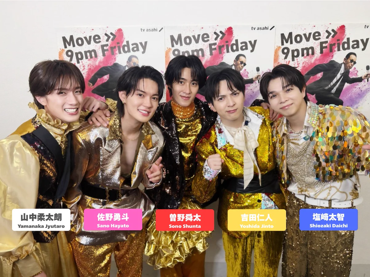 M!LKがMステで金ピカ衣装の爆裂パフォーマンス披露
