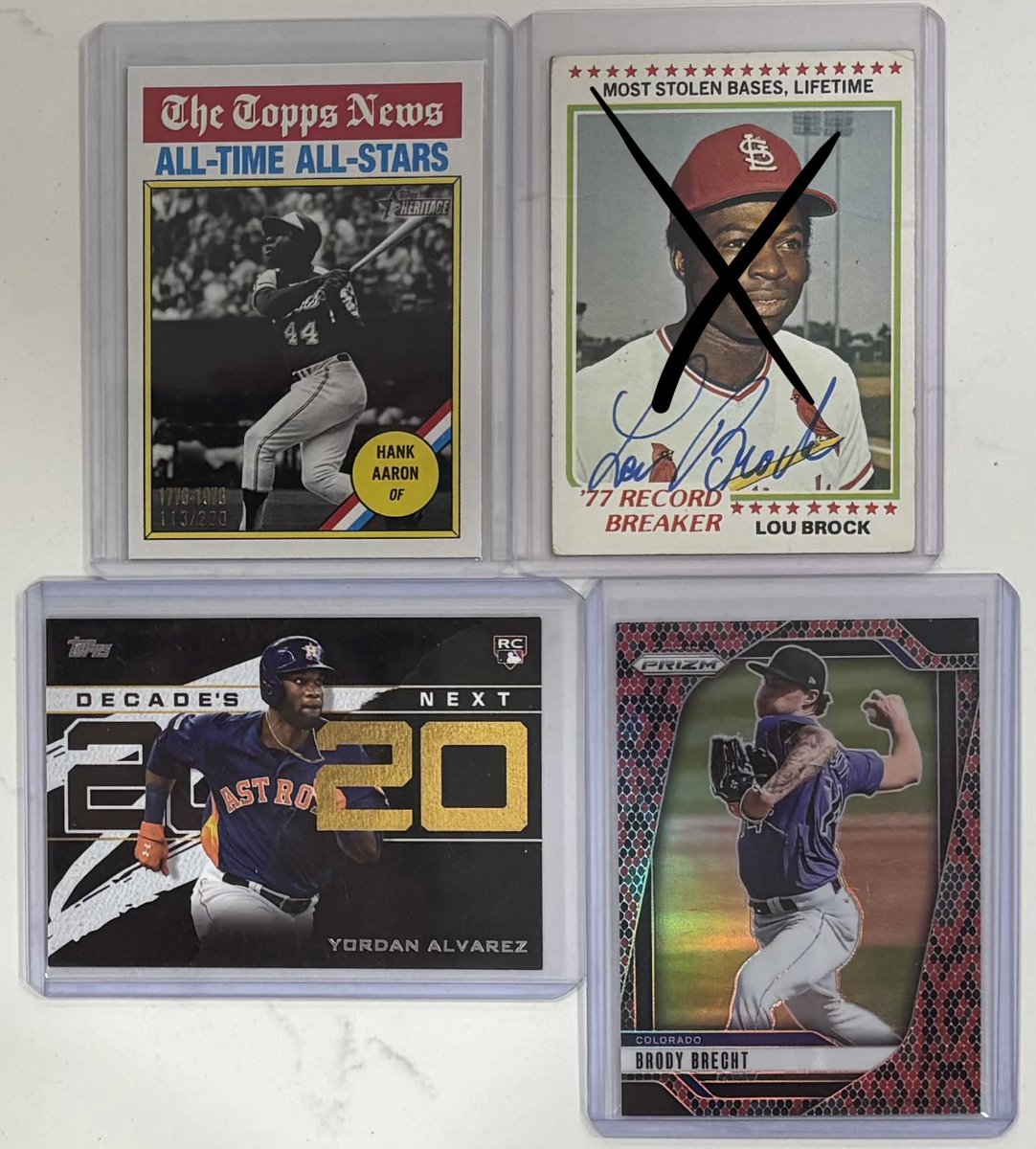 RSJRsteel's tweet image. Pic 1- $3 each
Pic 2- $10 each
Pic 3- $20 each
Pic 4- $6 each

PWE- $2