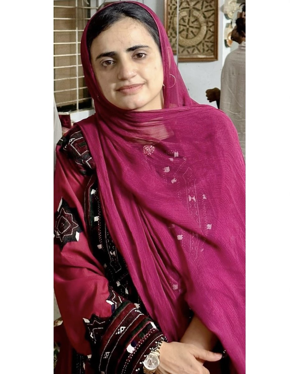 Saabzap's tweet image. She spoke against Baloch Genocide
She spoke against enforce disappearances 
She spoke against injustices 
She spoke for the truth

She spoke for Balochistan
A strong voice behind bars.

#ReleaseBYCLeaders
#StopBalochGenocide