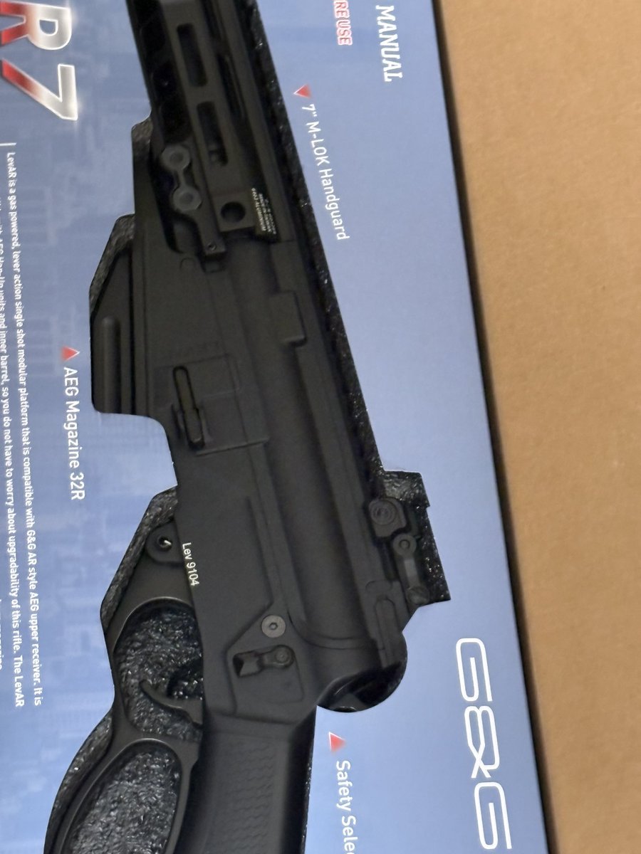 退職祝いといえばガスガンだよね
Levar7軍拡キャーーーーーーーー