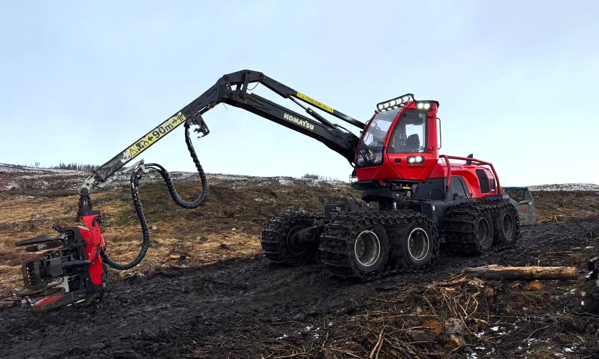 EagleAssetFinan's tweet image. *CUSTOMER MACHINE FOR SALE*

Komatsu 931 XC Timber Harvester
Year 2019
Komatsu C144 Harvester Head
Year 2019
10208 Hours
Full Komatsu Forest Ltd service history
Recently serviced
Includes one set of tracks
Location Inverness-shire Scotland
£160,000.00 + VAT #forestry #finance