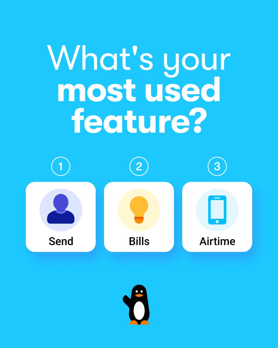 wave_ug's tweet image. What’s that feature you’ve tapped the most?🐧

  #Wave #MobileMoney #Fintech #Uganda
