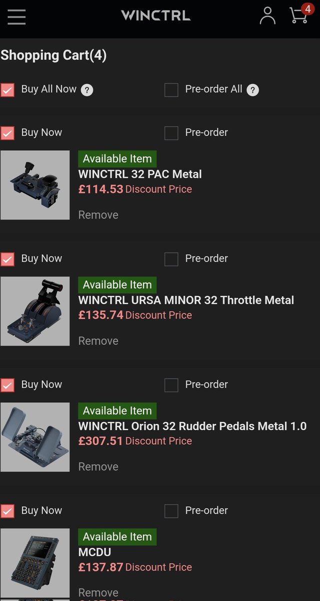 practicallygeek's tweet image. Before I even consider building an Airbus cockpit at home (Yes really considering it) I need these @winctrlofficial products! 
It is incredible that all this totals to under £700 🤯 

#FlightSim #FlightSimulator #Airbus