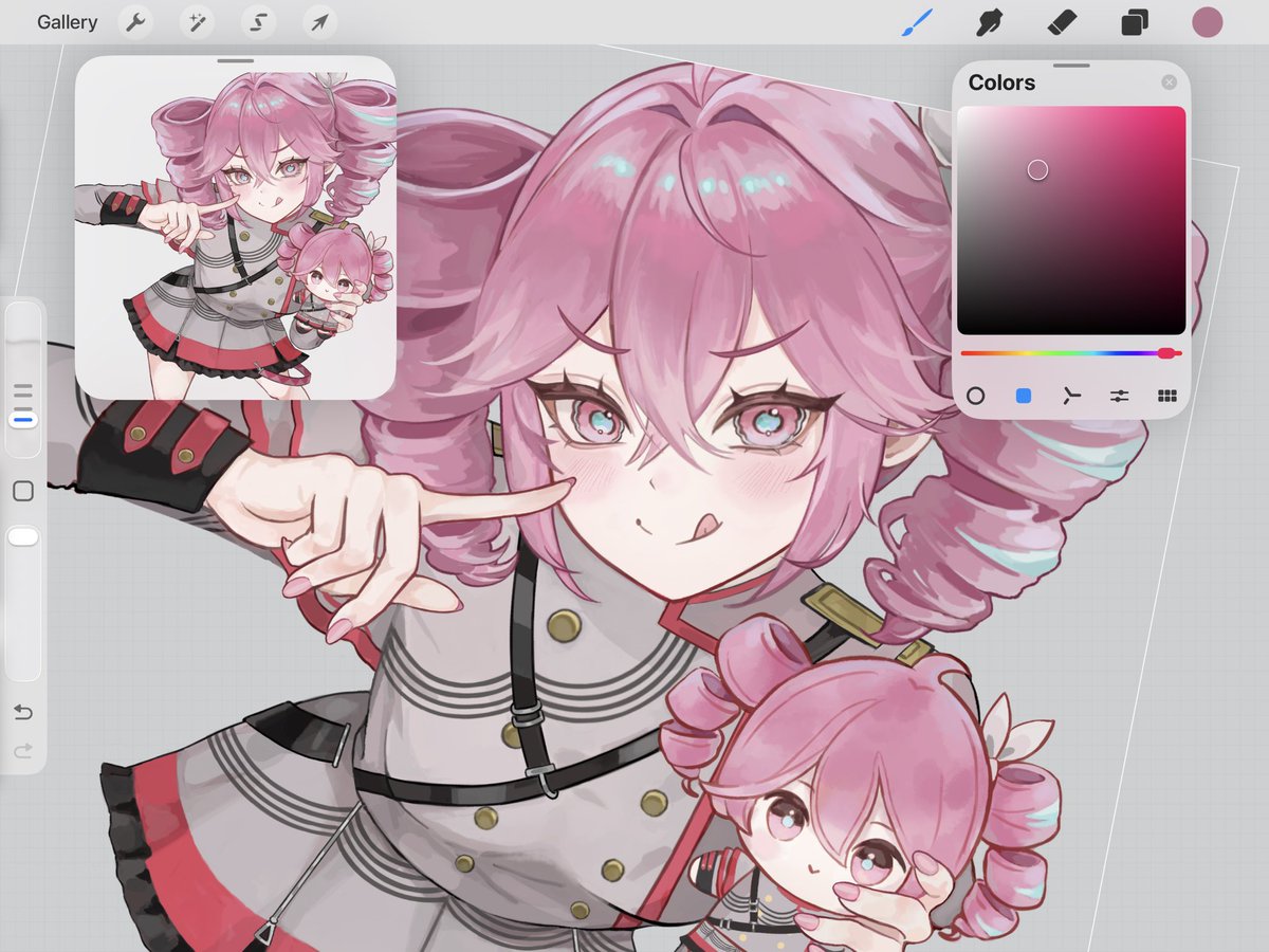 my oc cosplaying as teto

#vocaloid #kasaneteto