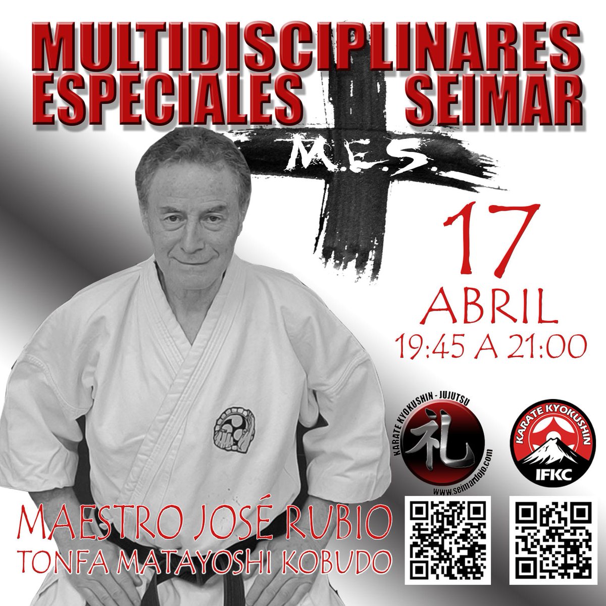 SeimarD49000's tweet photo. Hoy entreno con el Maestro José Rubio en #seimardojo #santacoloma #karate https://t.co/GpszLdADHb