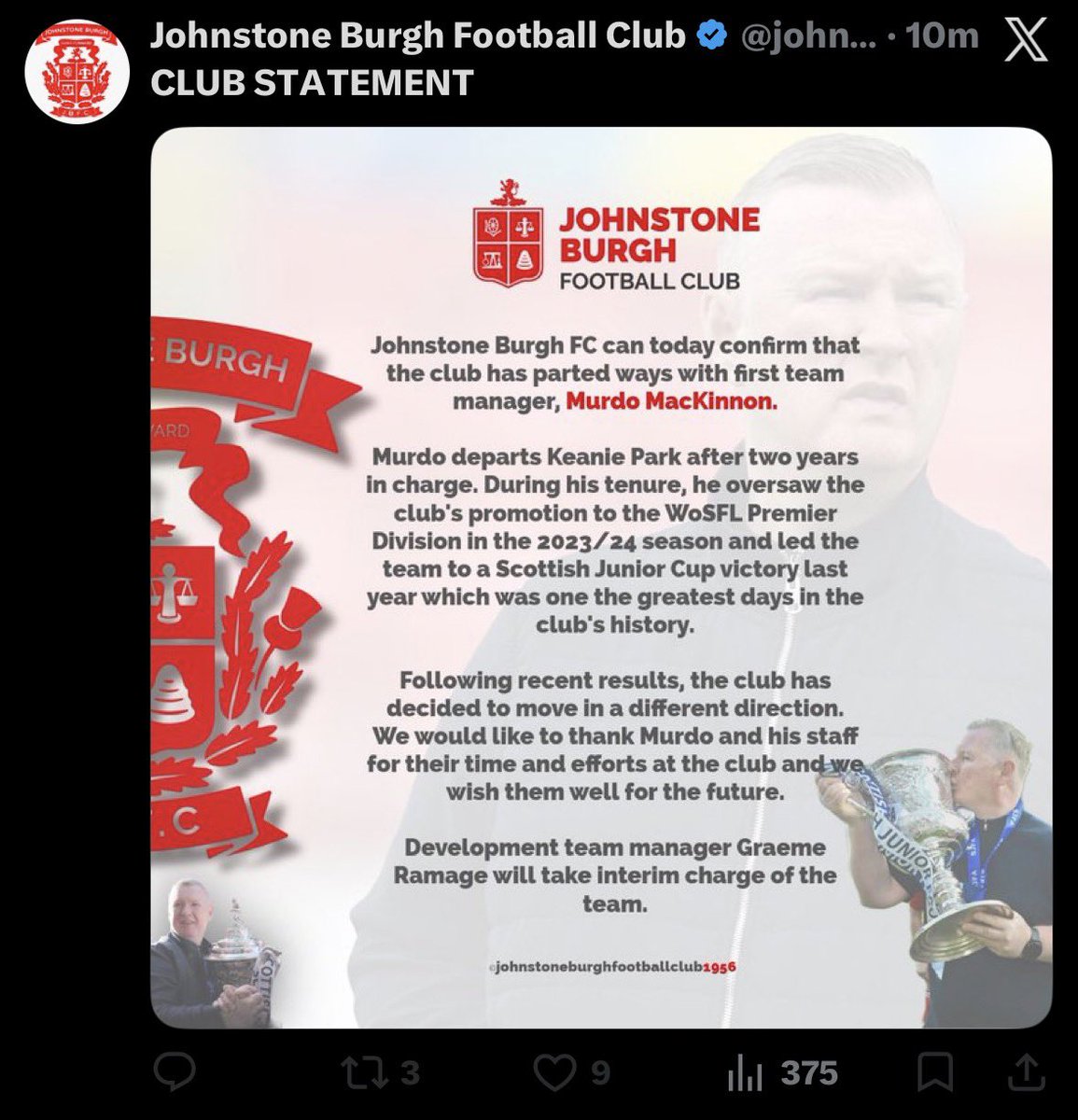 WOS Banter tweet media