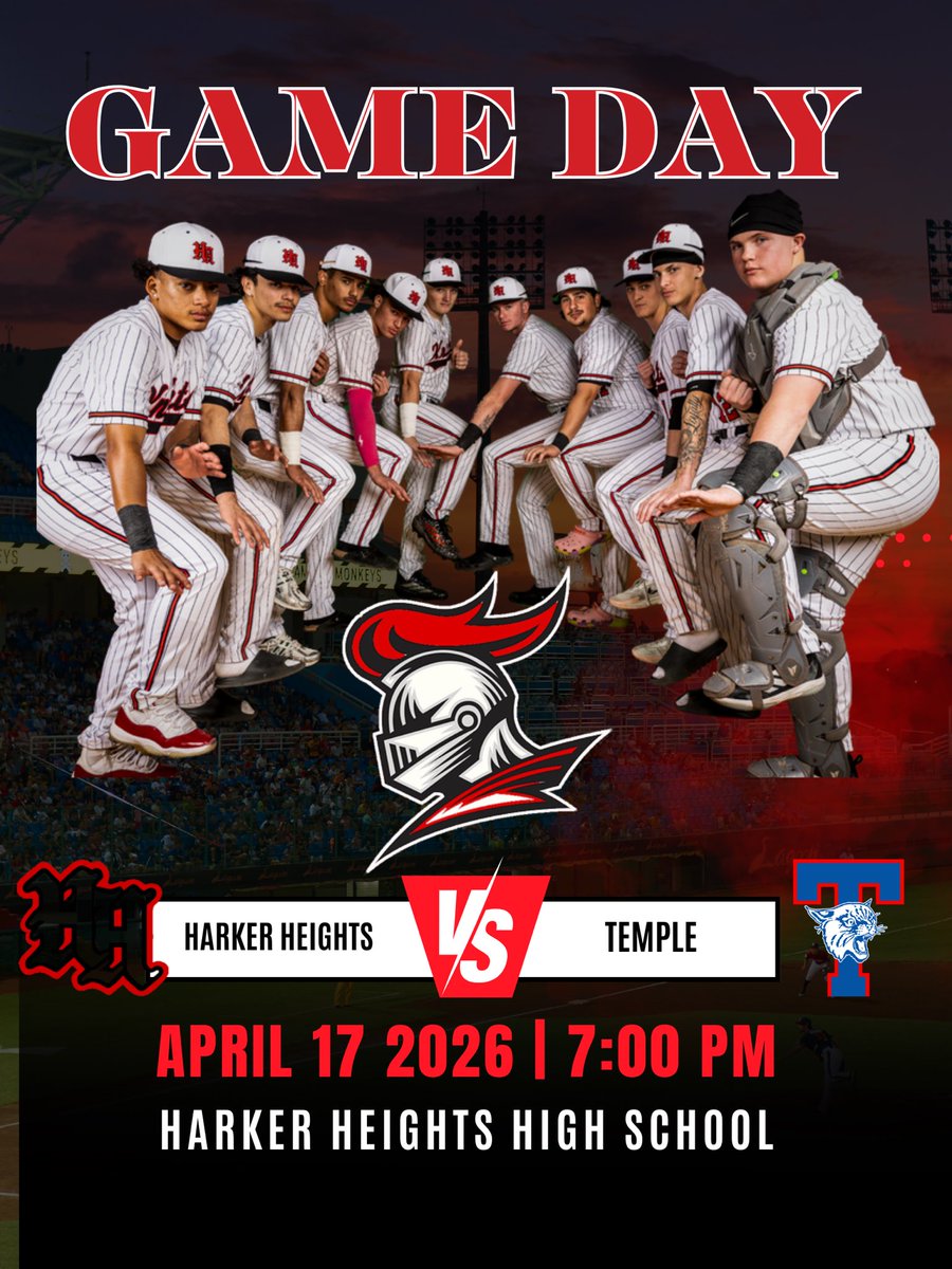 Harker Heights Knights Baseball tweet media