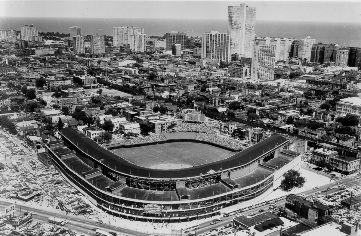nut_history's tweet photo. Great shot of Wrigley Field in the 1970s https://t.co/LArRqS81JL