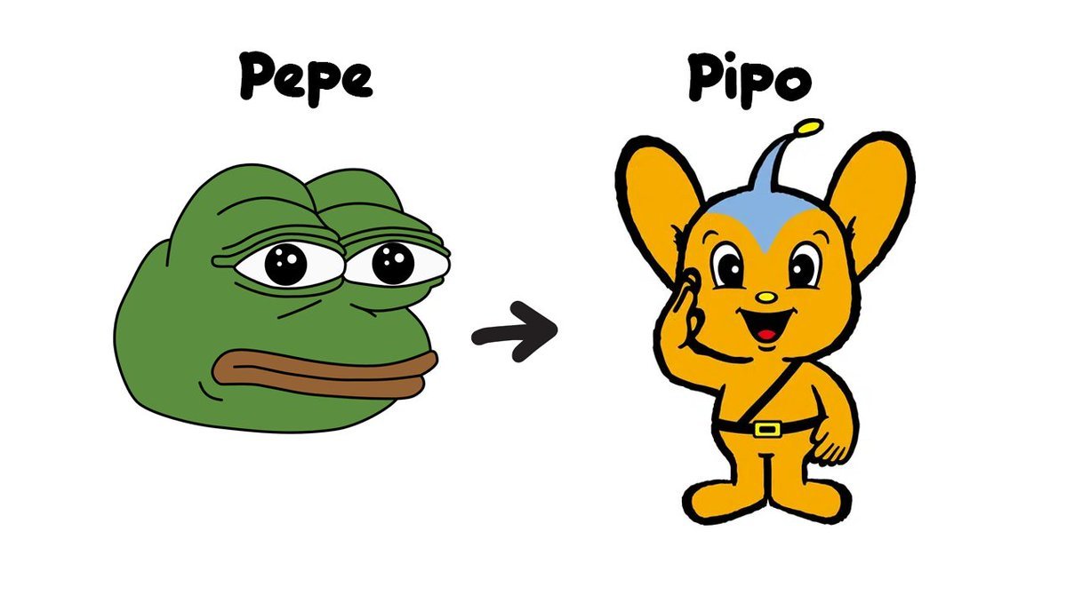 MarkDevoor's tweet photo. Isn't this CRAZY?

Japan basically made their own version of Pepe called "Pipo".

https://t.co/xGokyCqBTs

https://t.co/4riXJjFdEg https://t.co/bPkstC1MYz