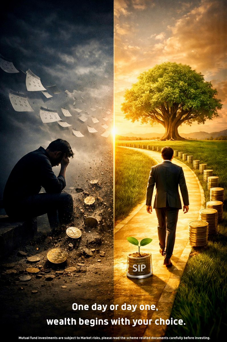 XArthaNivesh's tweet image. Stop waiting for "One Day." Make today your "Day One." Wealth begins with that single choice. 🪜🚀 

#DayOne #WealthBuilding #StartToday