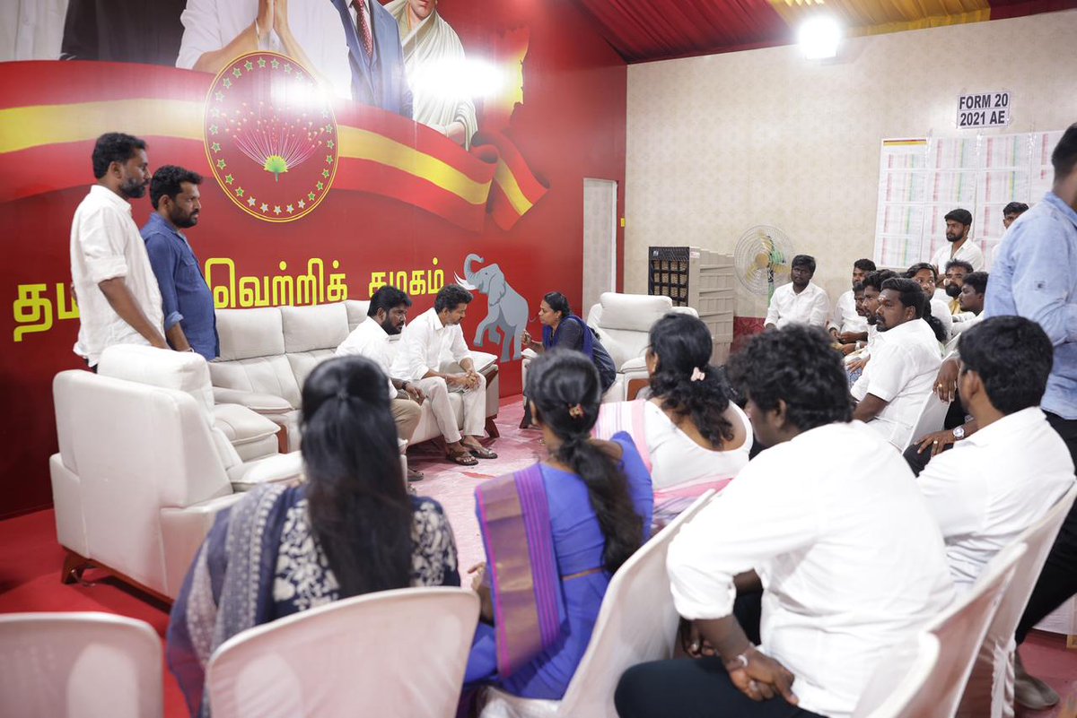 TVK IT Wing Official tweet media