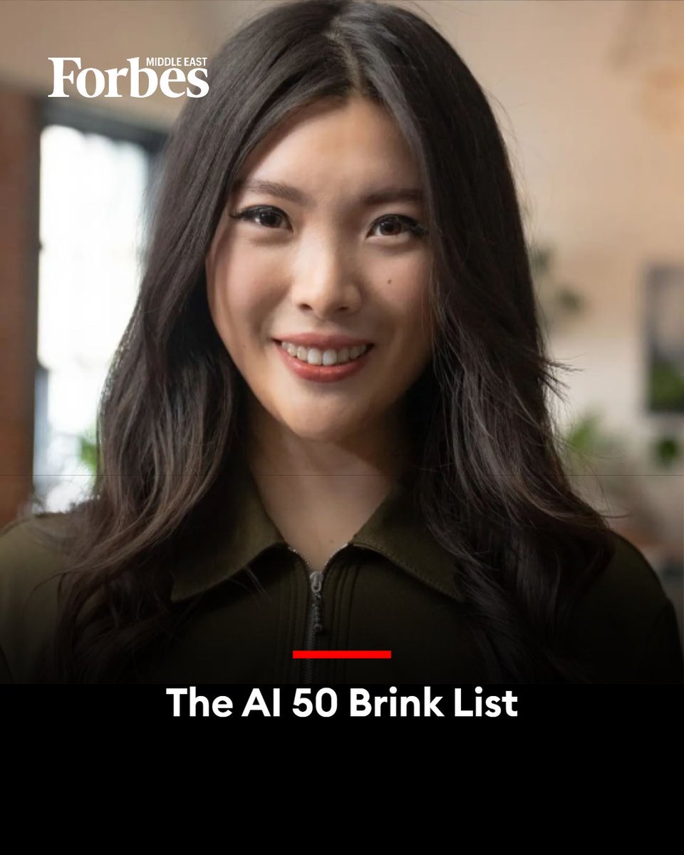 Forbes_MENA_'s tweet image. #Forbes’ inaugural #AI 50 Brink List spotlights 20 of the most promising early-stage startups building in AI, offering a view into the technology’s future pipeline and highlighting up-and-comers that could shape the field’s trajectory.

For More Details: on.forbesmiddleeast.com/paad