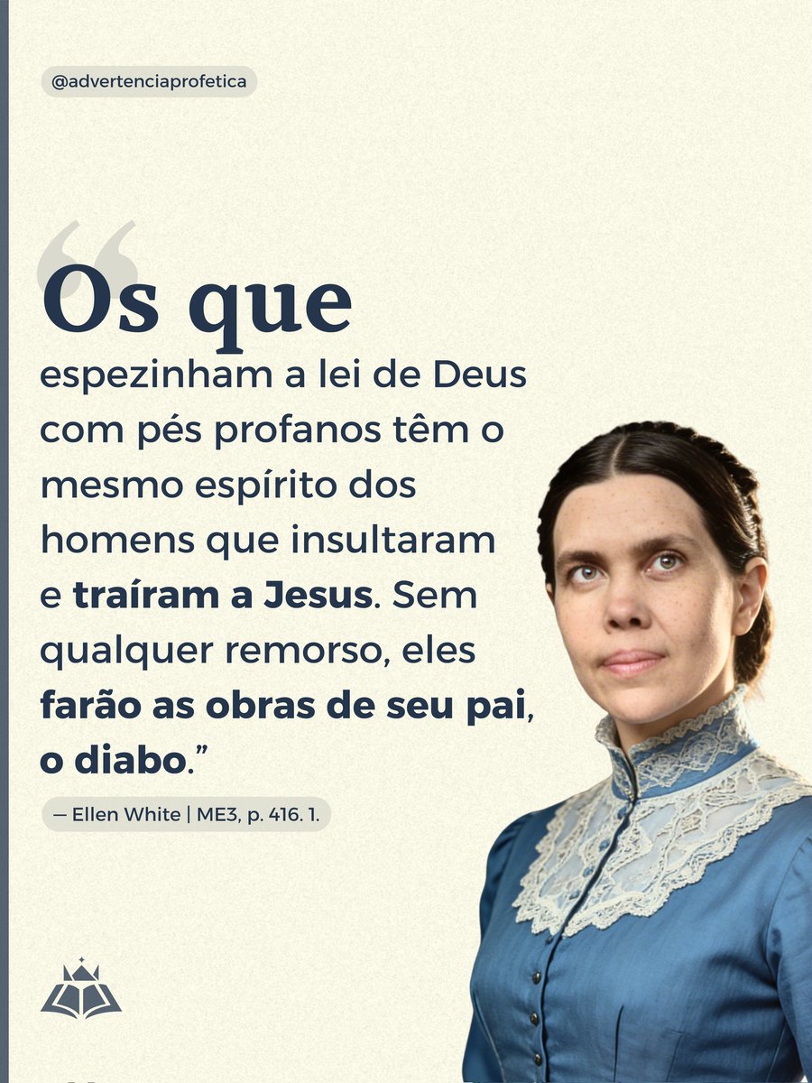 Nas igrejas que se afastaram da verdade e da justiça está sendo revelado o que será e fará a natureza humana quando o amor de Deus não é um princípio permanente na alma. | ME3 416.1.