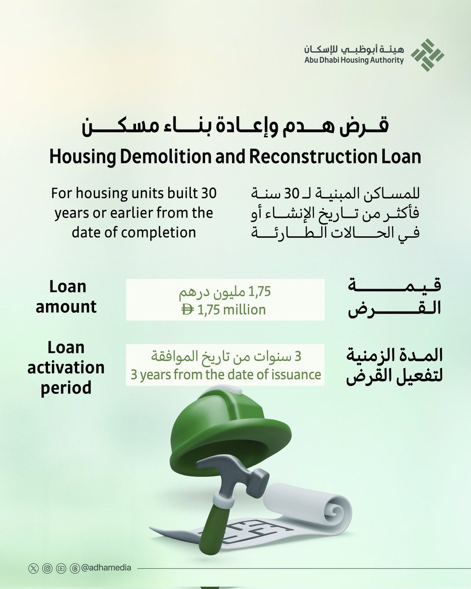 هيئة أبوظبي للإسكان | Abu Dhabi Housing Authority tweet media