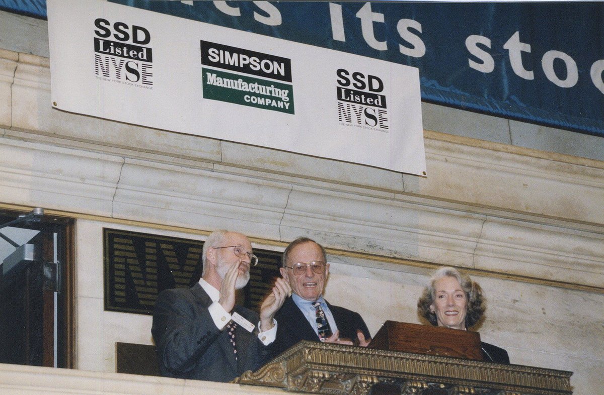 IInfrastructure's tweet photo. Simpson Strong-Tie Celebrates 70th Anniversary - https://t.co/0EVvdycdXt https://t.co/AJKLEegODz