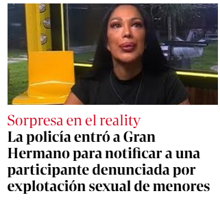 Un travesti pedófilo. Completamente inesperado.