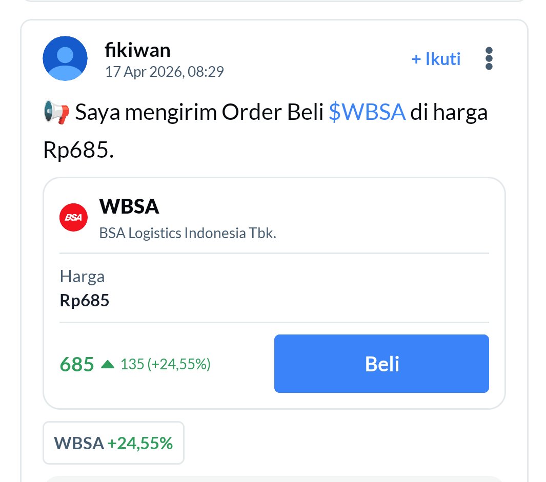 SriRahmakumala's tweet image. masih lanjut naik tanpa jeda, vibesnya kuat tapi rawan juga kalau tiba-tiba koreksi #aplikasiajaib #cuanhariini #fomoalert