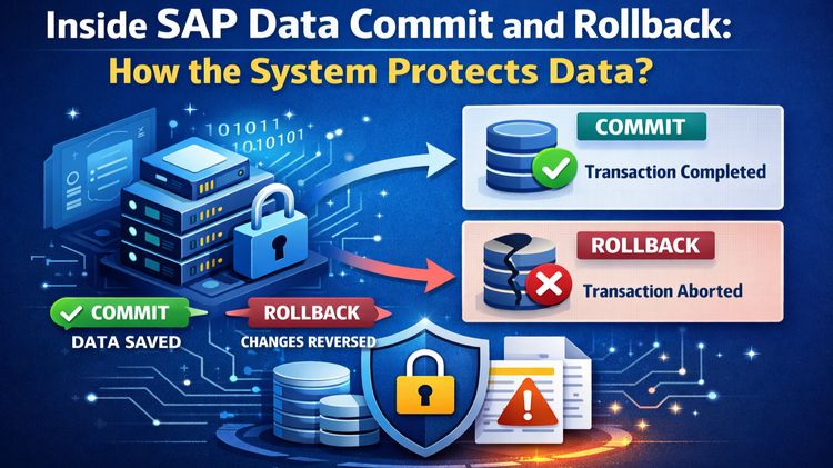 vartika17241907's tweet image. Inside SAP Data Commit and Rollback: How the System Protects Data?
For More Info: linkedin.com/pulse/inside-s…
𝐅𝐨𝐫 𝐅𝐫𝐞𝐞 𝐂𝐨𝐧𝐬𝐮𝐥𝐭𝐚𝐭𝐢𝐨𝐧 𝐂𝐚𝐥𝐥/𝐖𝐡𝐚𝐭𝐬𝐚𝐩𝐩:+91-9711526942
#SAPS4HANA #onlinetraining #onlineclasses #onlinecourses