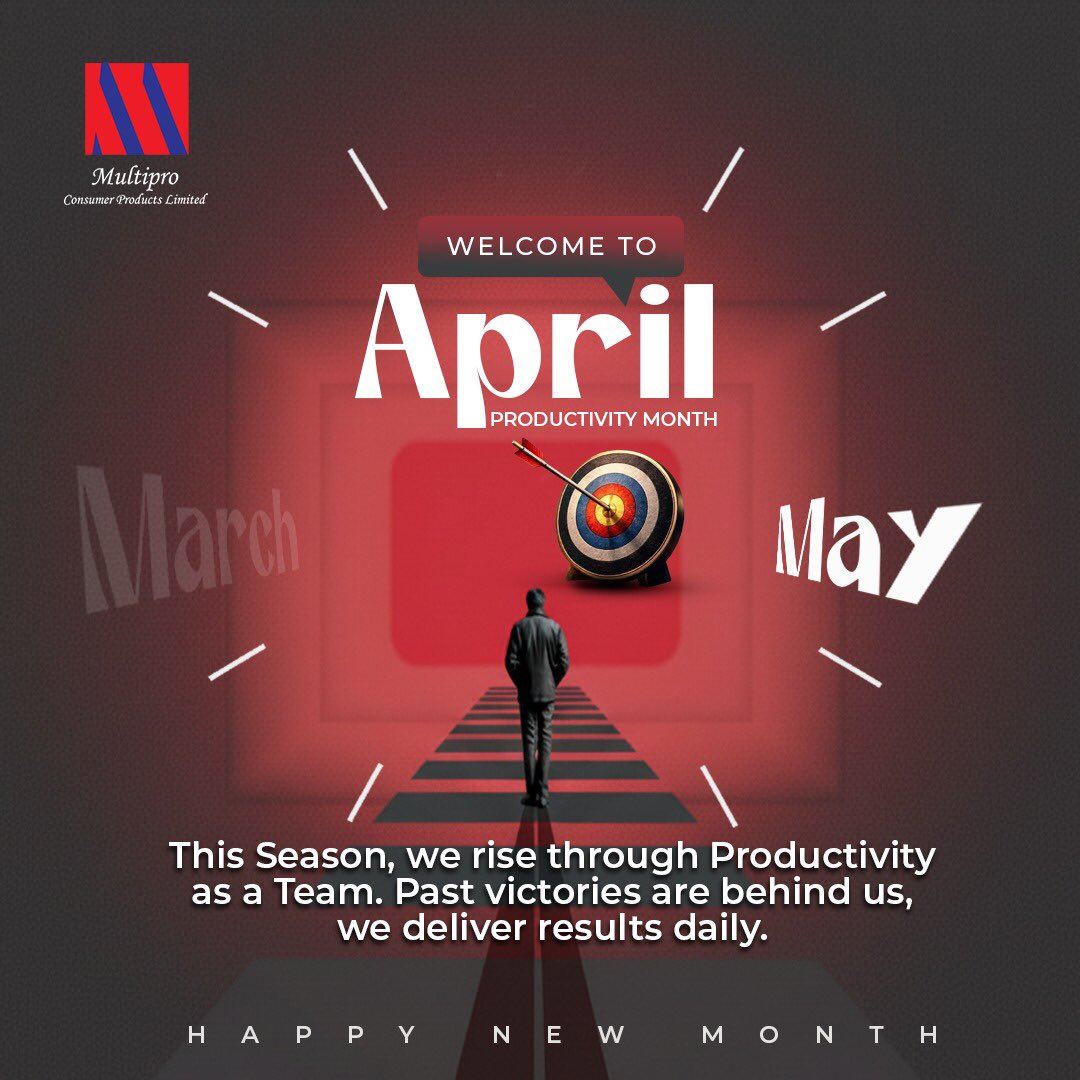 Emezyjoe's tweet image. It’s been a while 🎉

But here’s a little internal design done for Multipro for the first few weeks of April 👩‍💻🤝

#graphic #creativity #viral
#april