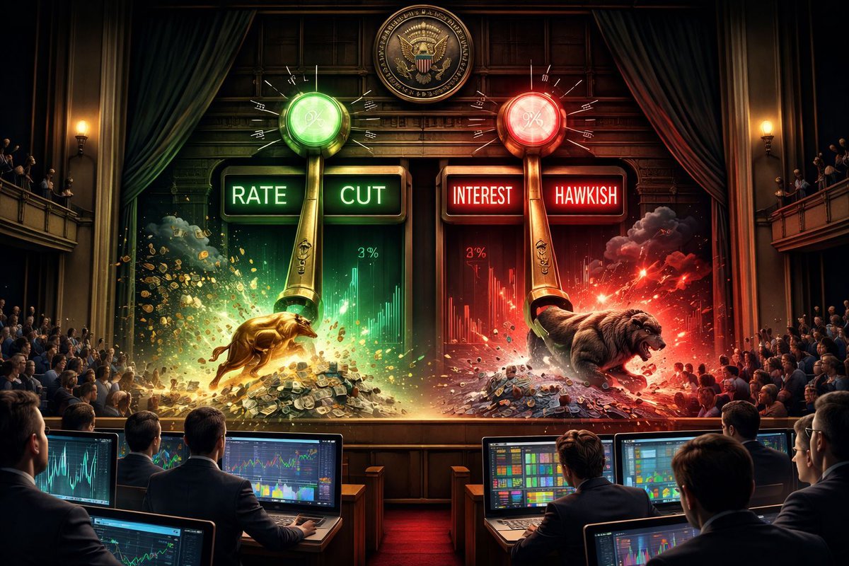 April 28–29. FOMC. rate cut signals = liquidity unlock for risk assets. hawkish tone = pressure across the board. one of the biggest catalysts left on the calendar this month. we'll be watching it, are you?