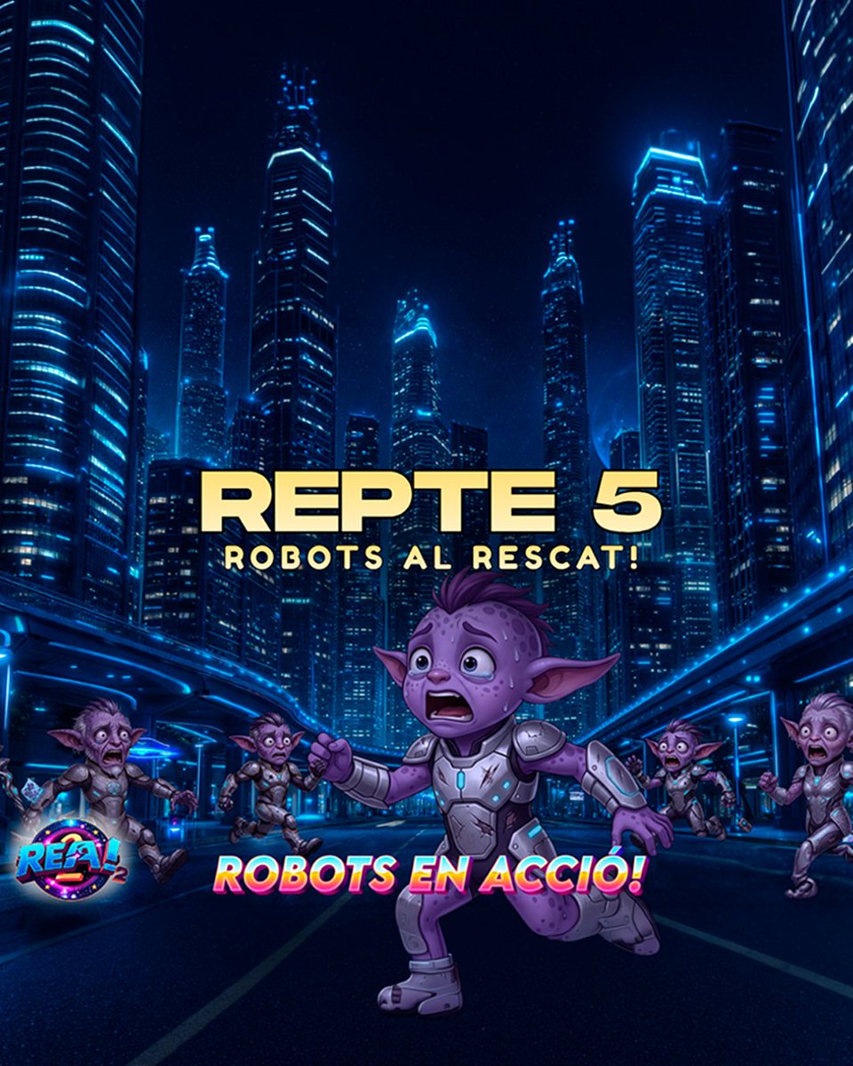 xtec's tweet image. 🤖Robots en acció. Ja teniu disponible el 5è repte de les temporades 1 i 2. Consulteu-lo a l'enllaç!

🔗 ow.ly/RaSW50YKMZq

#Alscentres