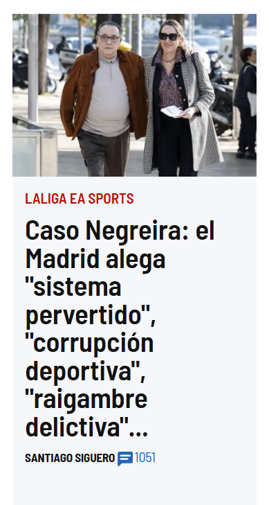Eliminació o ridícul del Madrid sempre equival a article de Negreira al cap d'un o dos dies.
Son taaaaaan previsibles