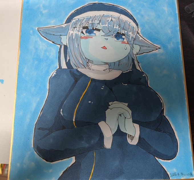 これは今回持ってく色紙 