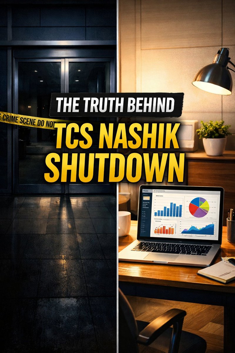 You may have heard the news that the Tata Consultancy Services (TCS) Nashik unit has been shut down until the investigation into the "conversion controversy" is completed.

But is it really possible for a company to shut down an entire unit overnight?

Let’s understand what’s