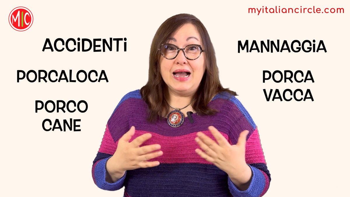 MyItalianCircle's tweet image. Mannaggia! Ho perso il portafoglio!

This week we learn how to express ourselves in #Italian when we are upset. Listen to two conversations and a voice message, and answer my questions!

Out on YouTube on Wednesday 22 April at 3 pm CEST.
#learnItalian #langtwt #italiano