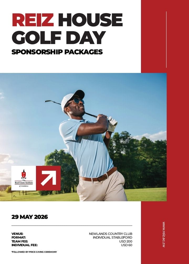 REIZ_Zimbabwe's tweet image. The REIZ House Golf Day is back and bigger than ever!🔥

Join professionals, corporates, and golf lovers for a day of networking, competition, and impact.

📅 29 May 2026
📍 Newlands Country Club

Don’t miss out , register your team or secure your sponsorship today!

#GolfDay