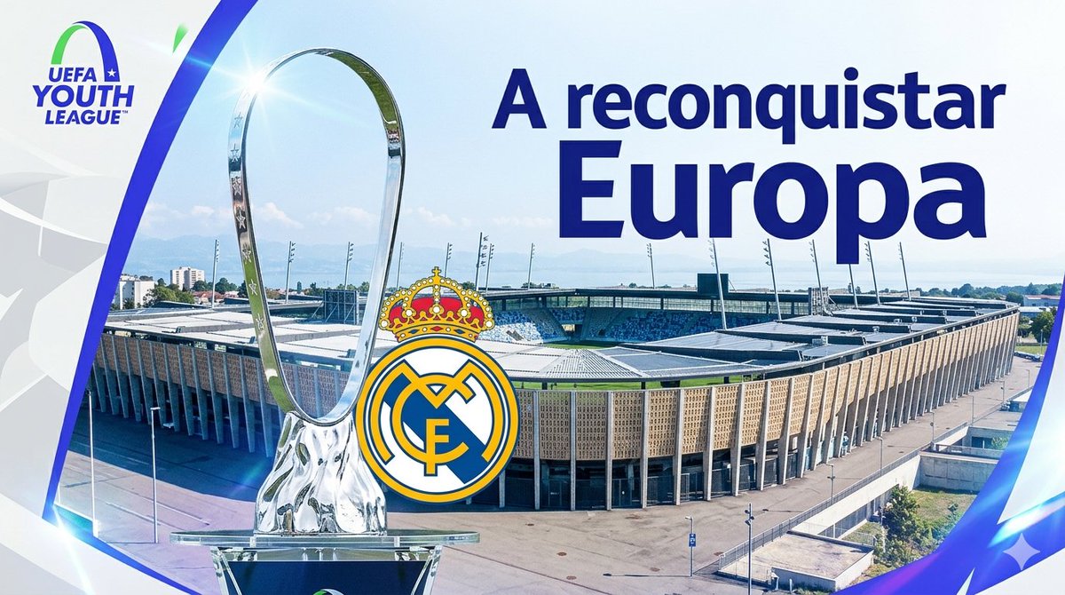 futboljuvenil_'s tweet photo. ⚽ El @realmadrid disputa esta tarde la semifinal de la @UEFAMensYouth 🆚 el @psg (18.45h)

🏟️ La Final Four se juega por primera vez en el Stade de la Tuilière de Laussana.

🏆 Los blancos luchan por ganar su 2° título continental, tras el logrado en la temporada 2019-2020. https://t.co/n0dx2KaIs7
