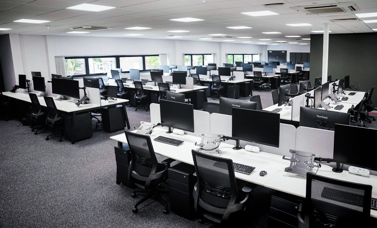 Looking for Bench Desking? Look no further...
Contact sales@officeinteriorswholesale.co.uk or call 01535 601100 for further details.