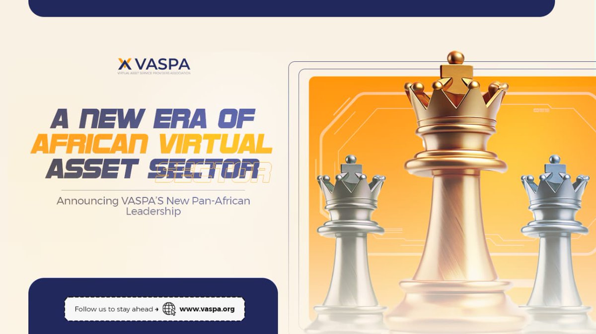The transition from regulatory friction to sovereign integration requires more than just advocacy; it requires world-class institutional architecture.

The Virtual Asset Service Providers Association (VASPA) is proud to announce its newly appointed Pan-African leadership team.
