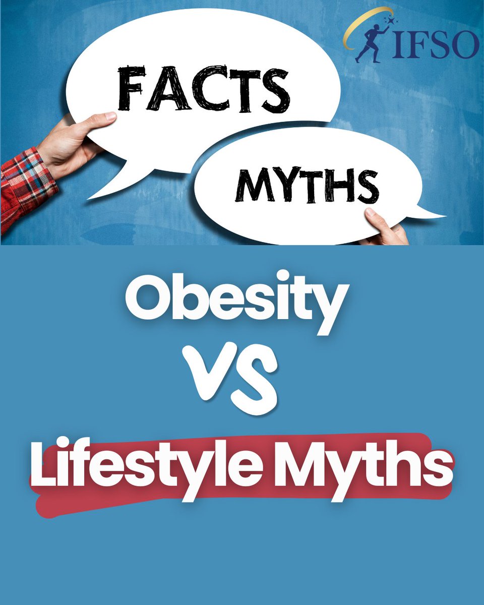IfsoSecretariat's tweet image. "Just eat less and move more" is a harmful myth.
 
Obesity is a chronic disease driven by biology your body resists weight loss by increasing hunger and slowing metabolism. 

Regain isn’t failure. Meds &amp;amp; MBS are evidence-based tools. Time to treat obesity properly 

#pt1