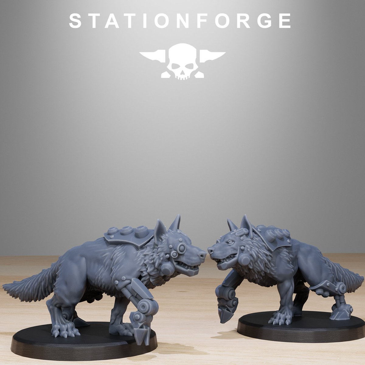 station_forge's tweet image. The Enforcers have arrived to maintain order.
The ultimate heavy-hitters for your trench guard army.
Grab the squad: myminifactory.com/object/3d-prin…
#miniature #ttrpg #wargaming #3dmodel #3d