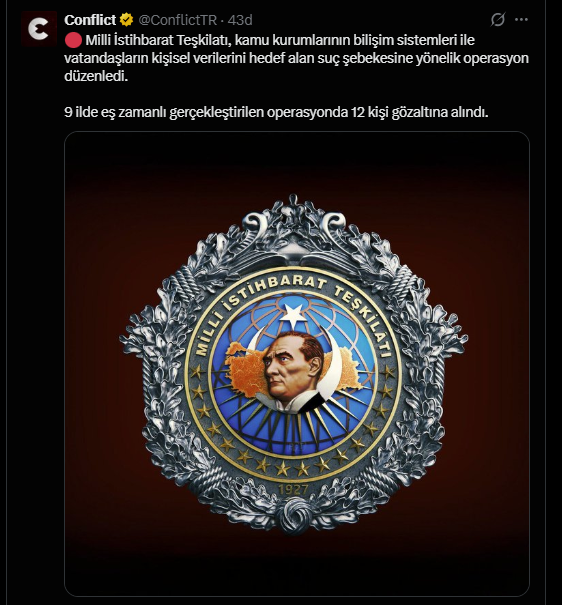 1mehm8's tweet photo. ...@ConflictTR bu haberi neden kaldırdınız? @EmniyetGM https://t.co/Zay5CMZZq8