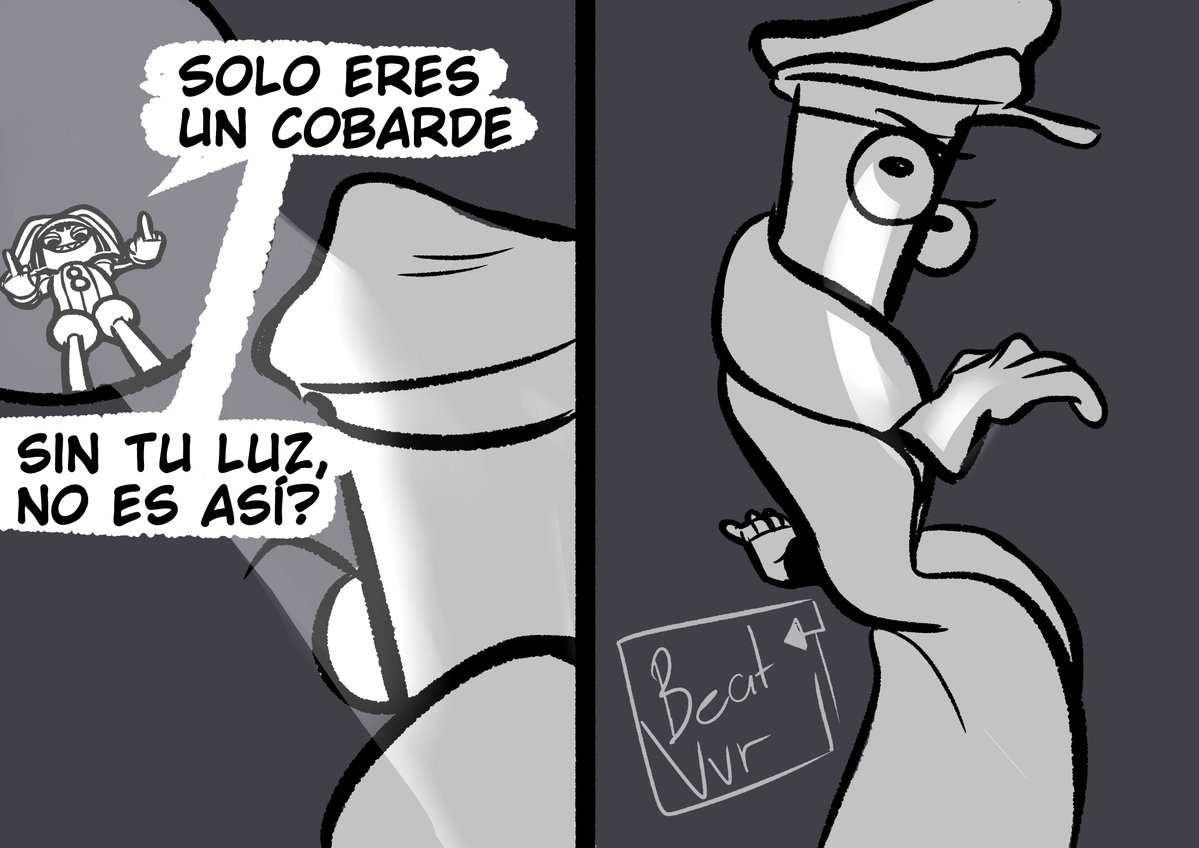 BeatVvr's tweet image. #tadc #kinger #coachdictatorer 
Me encanta la idea de que la versión corrupta de Kinger se vuelva temeroso en la oscuridad