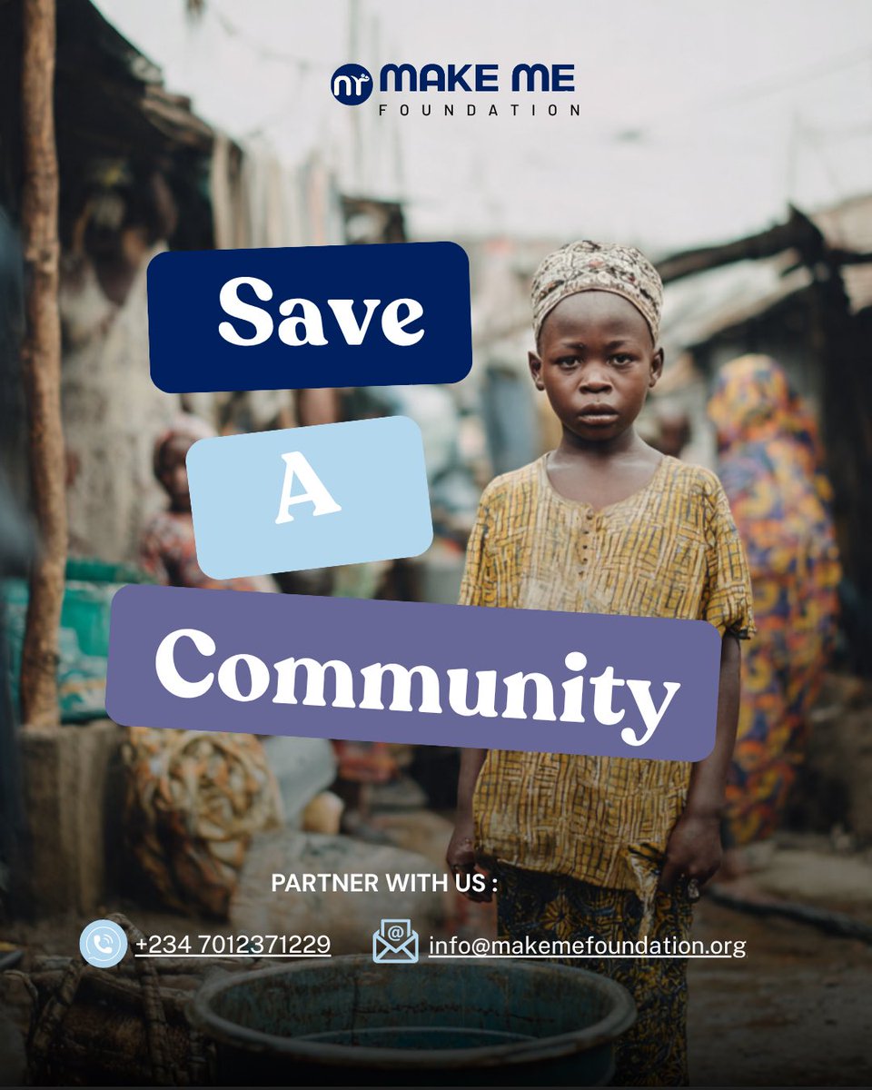 Makeme_org's tweet image. A community is not just a place , it’s people, stories, and futures.

When we choose to show up, support, and build together,
we’re not just helping , we’re preserving something meaningful.

#makemefoundation #sustainabledevelopmentgoals