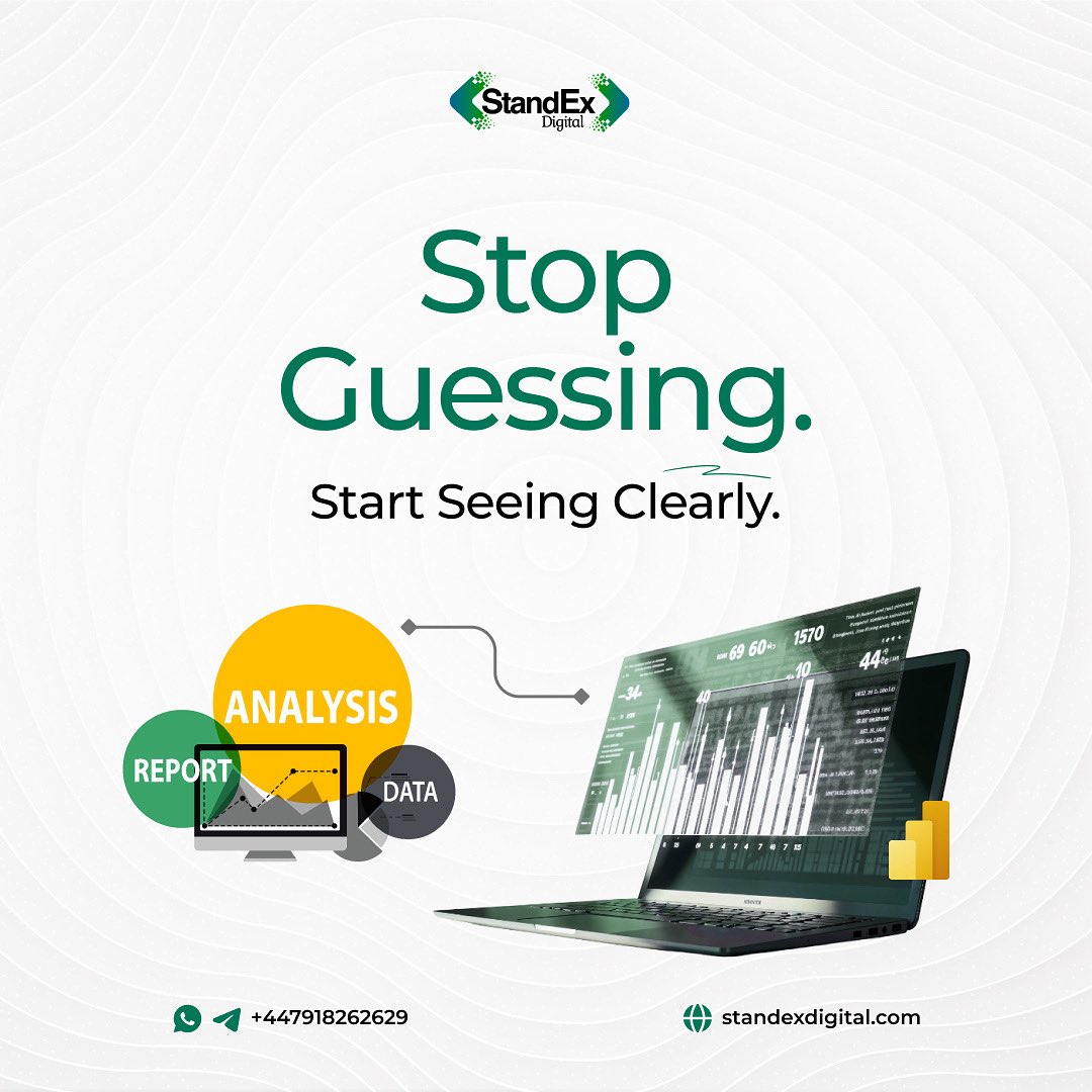 standexdigital's tweet photo. Stop guessing. Start seeing clearly.

Make smarter decisions with real data insights.
📞 +447918262629
🌐 https://t.co/rdVq96Whn5

#Data #Analytics #Business https://t.co/vtnbkKWbv0