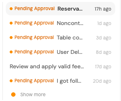 Kaminski_DN's tweet photo. After latest update of T3Code I have a strange behavior that 80% of my convs are now marked as Pending Approval. Any idea why? @jullerino @theo https://t.co/YdgwGWEpVj