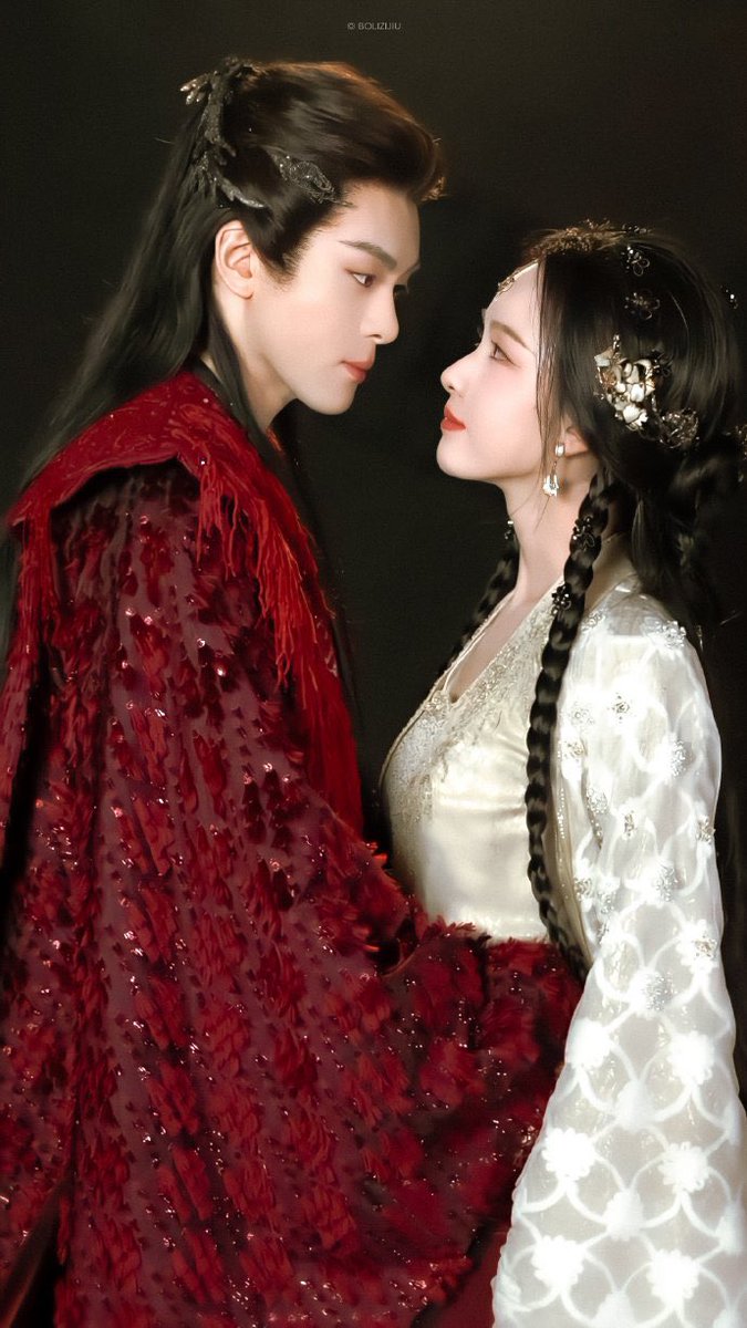 xiaohanjing22's tweet image. Sa katiting na  screen time, sila pa rin ang nagwagi 😍

#ChenDuLing
#JosephZeng
#VeilOfShadows