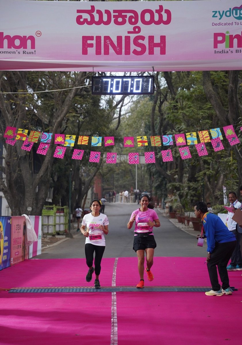 Pinkathon India tweet media