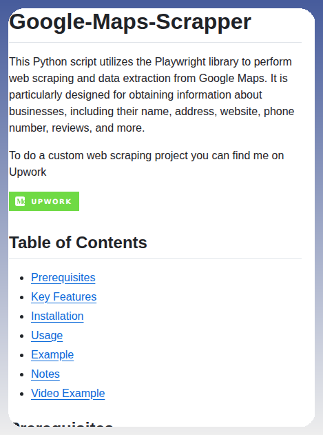 Scrapes Google Maps for business data and exports to CSV https://t.co ...