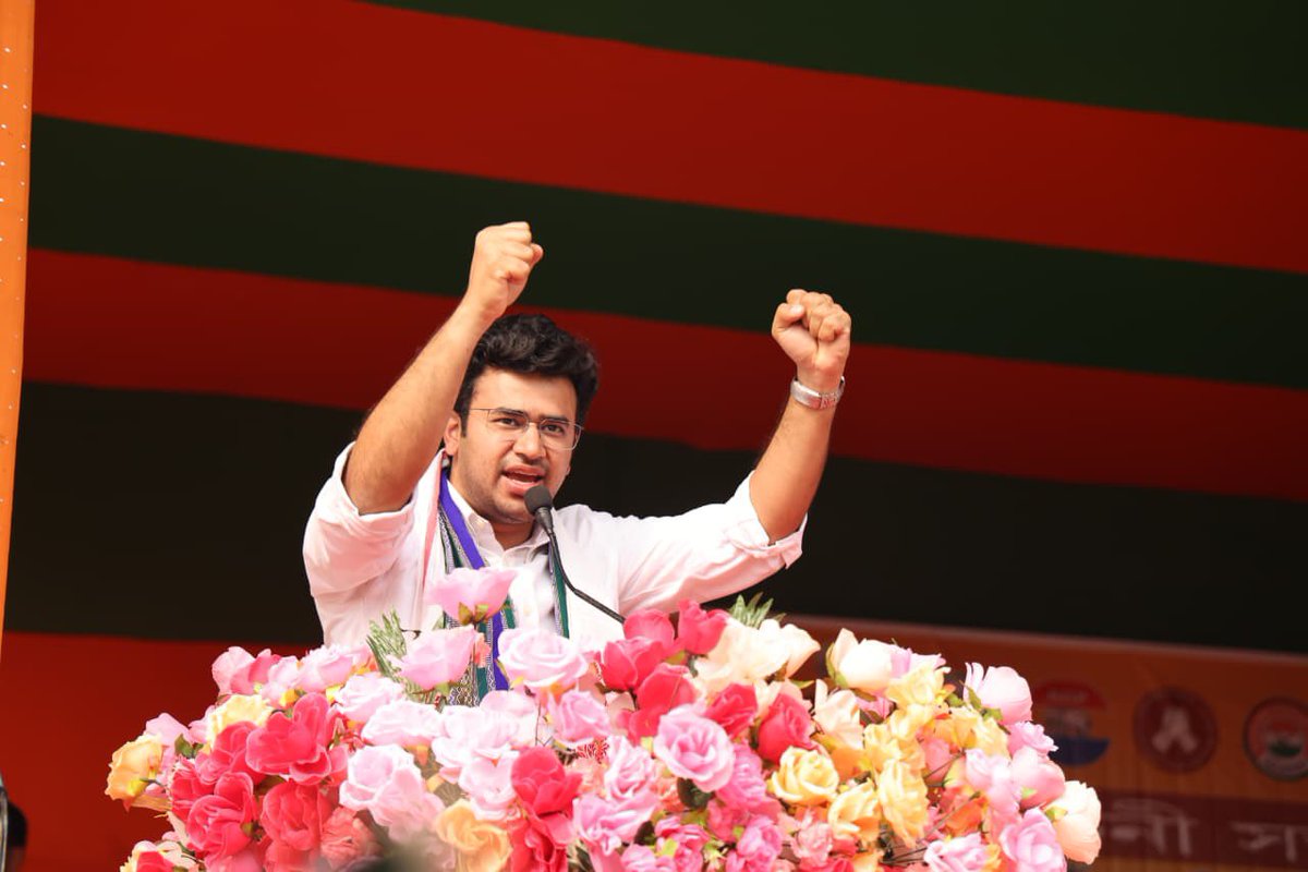 Hon’ble <a href="/Tejasvi_Surya/">Tejasvi Surya</a> ,

Telangana Agitation Period (1969-2014) - 45 years

Your Age - 35 years 

Go Get Some Knowledge on Telangana Before 2014 How Telangana faced severe regional imbalances and underdevelopment 

Why No Reaction? 🪷🖐🏽 MP’s Telangana 

<a href="/KTRBRS/">KTR</a> <a href="/DGRforBRS/">Govardhan Reddy Dharmannagari</a>