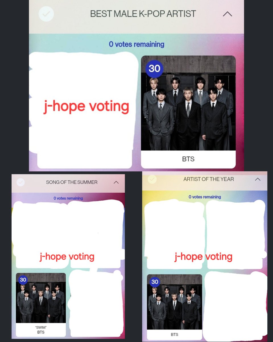 J-HOPE VOTING tweet media