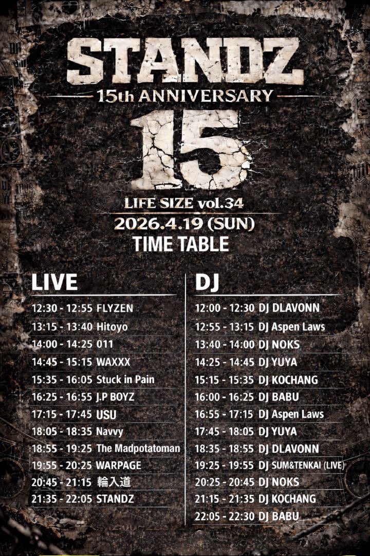 flyzen2000's tweet photo. スタジオ終了⚡️
明後日新宿サイエンスでSTANDZ15周年ライブ🔥 https://t.co/UEk1n8jrn5
