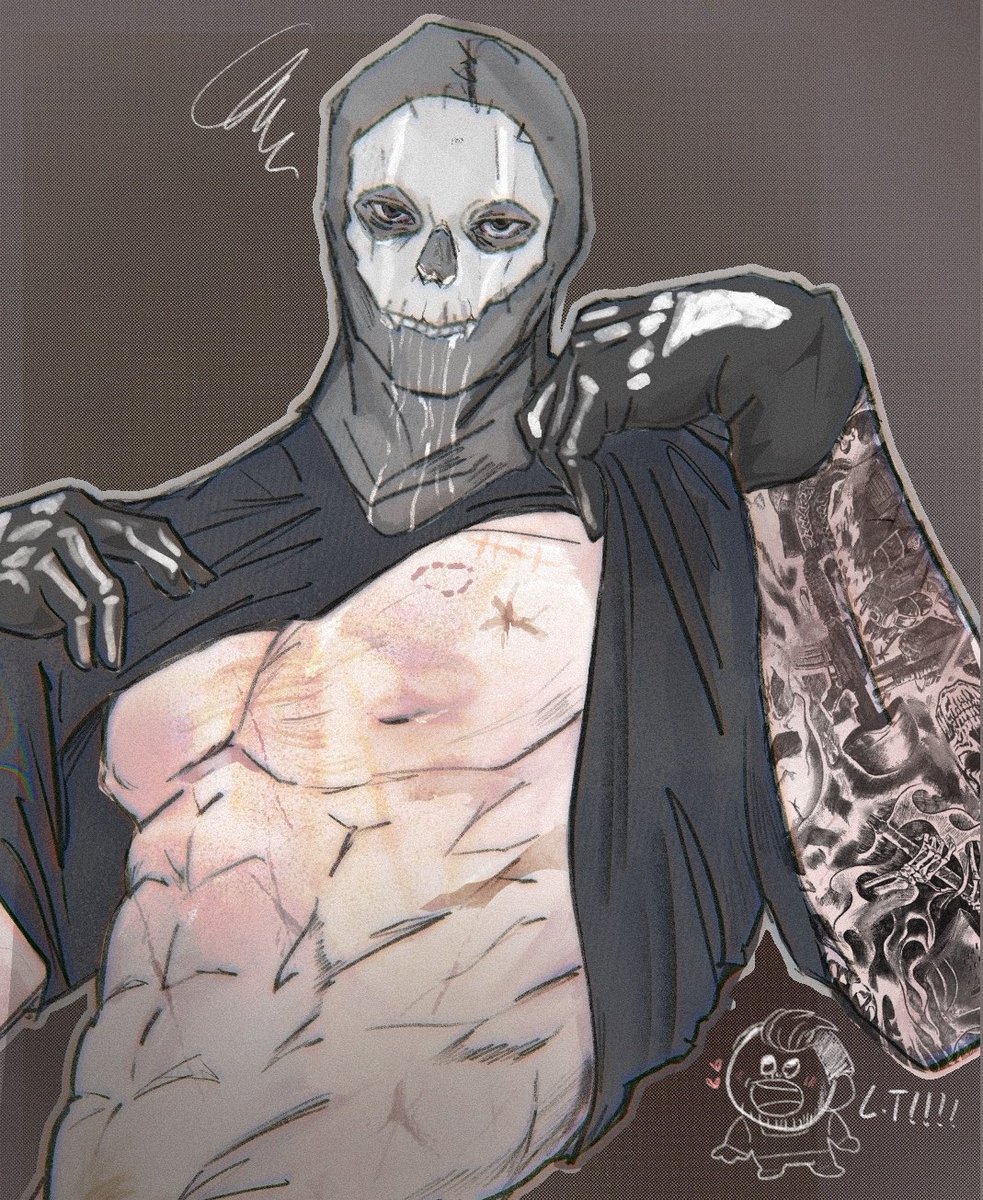 Lintom12363's tweet image. #ghost 
整天包的全副武裝，所以該是讓鬼透氣的時候了🫪